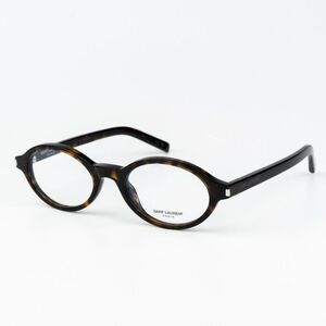 NEW Saint Laurent SL751 JEANNE OPT 002 Havana Oval Women Eyeglasses